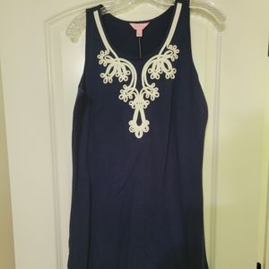 Lilly Pulitzer Sleeveless Mini Shirt Dress